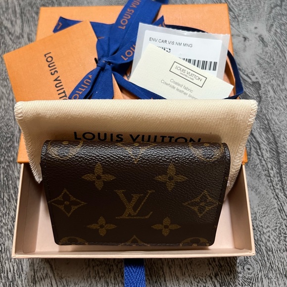 Louis Vuitton Bags Louis Vuitton Envelope Business Card Holder Monogram Poshmark